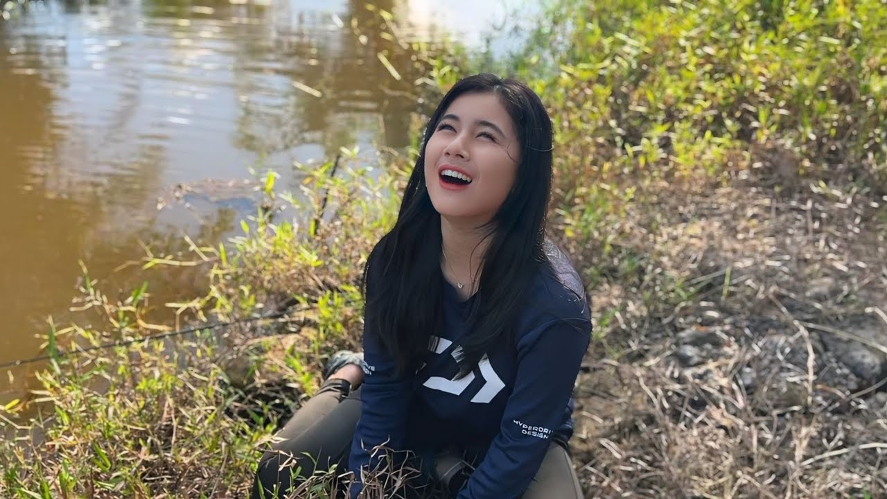 767 kali mocel sambaran gabus, aura teriak sampe nangis || Lady Angler