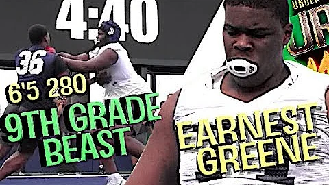 WOW !! 6'5 280 10 + Offers and ONLY a Freshman  Ea...