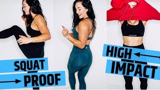 New Gym Clothes Try On Haul Alphalete High Impact Workout Clothes