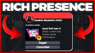 COMO CRIAR STATUS PERSONALIZADO NO DISCORD! - RICH PRESENCE (2025)