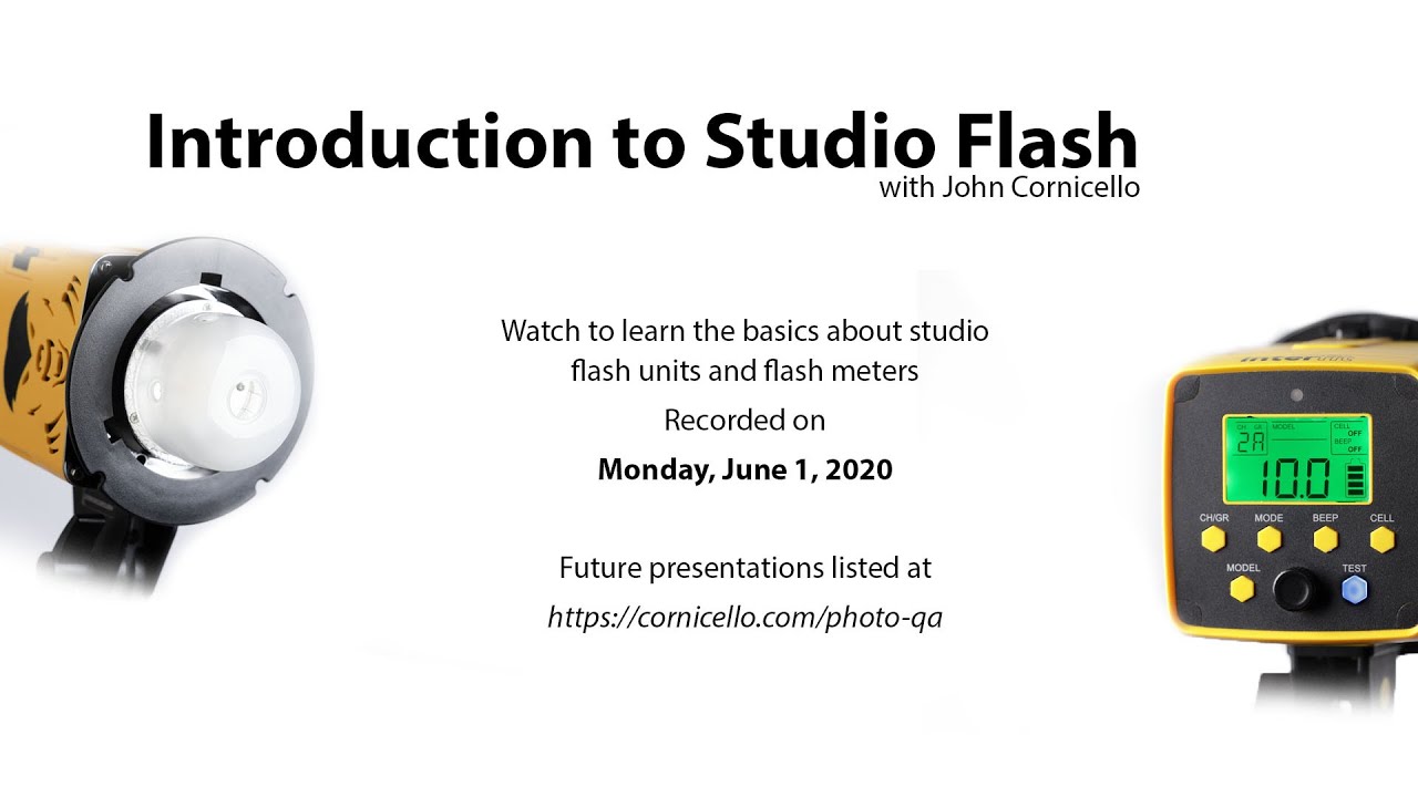 Intro to Electronic Flash YouTube