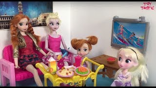 ¡Crucero! ¡Elsa y Anna abordan la aventura del crucero!¡Elsa y Anna van a Nadar en el Hotel Barbie!