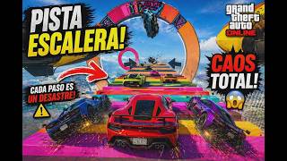 CARA CARA!!! PISTA ESCALERA NO SE PUEDE CONTROLAR!!!!