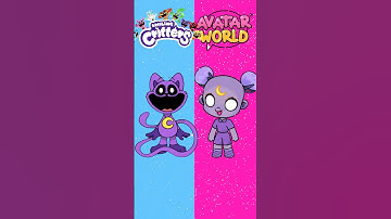 Smiling Critters in Avatar World. Do they look alike?#smilingcritters #avatarworld #smilingcriters