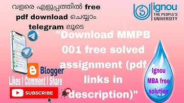 MMPB 001free solved assignment pdf links in description