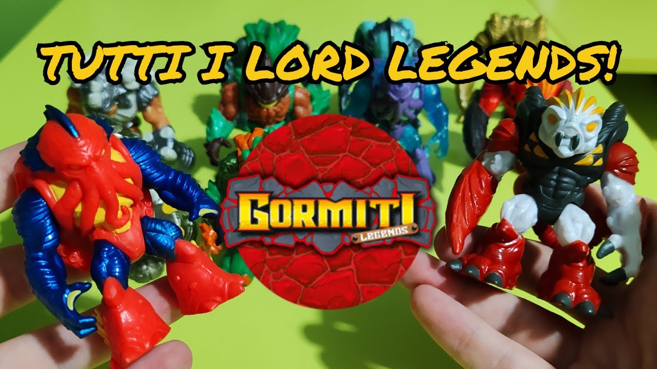 Finalmente ho trovato tutti i lord dei GORMITI LEGENDS! Gormiti Unboxing #49