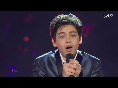 WINNER: Vincenzo Cantiello - Tu Primo Grande Amore (Italy) - live - Junior Eurovision 2014