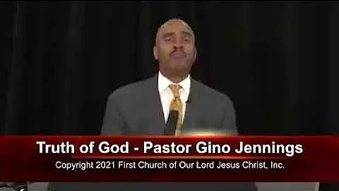 Pastor Gino Jennings- The sabbath  for the new testament