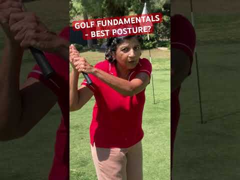 Golf Fundamentals - Best Posture?