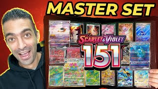 TERMINE el MASTER SET de 151 Pokémon TCG.... Y es una LOCURA!