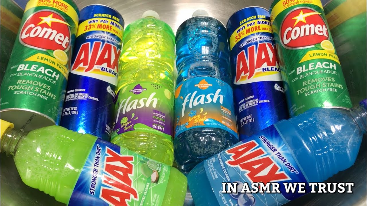 ASMR ✨🪀Neon Ajax Overload🪀✨ Ajax, Comet, and Flash | Sponge Squeezing Asmr