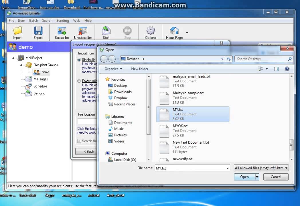 Advanced Emailer (Gmail SMTP - Sending Unlimited Emails) - YouTube