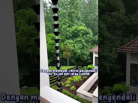Video: Info Rantai Hujan Taman: Tips Membuat Rantai Hujan Di Taman