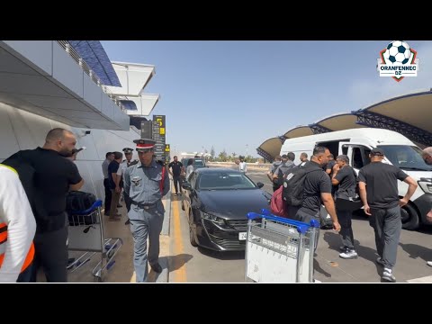 شاهد رجال الخفاء المرافقين للمنتخب الجزائري في المغرب من الطاقم اللوجيستيكي