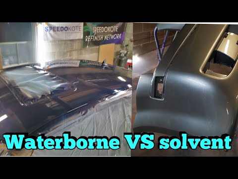 Waterborne VS solvent paint