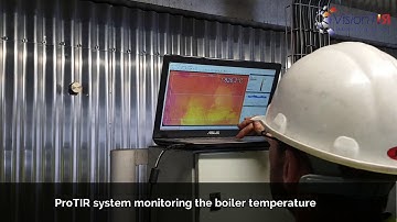 ProTIR system - Temperature monitoring inside boilers