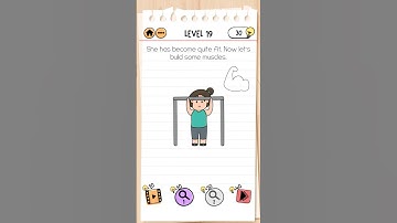 Brain Test 2 | Fitness with Cindy | she has become quite fit now lets build some muclea | Level 19