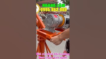 khung cẩu xoay 360 độ 500kg. Cẩu quay 360 nâng vật liệu xây dựng siêu nhanh 30m/p #short