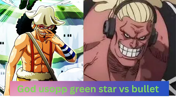 Usopp green star power vs bullet !#onepiece #stampede #bhfyp #mugiwara #shorts #usopp