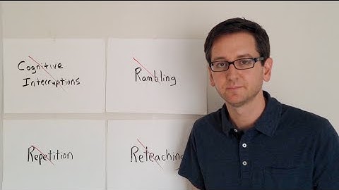 4 Reasons: Why are video lectures are shorter than live lectures? - Dr. Lodge McCammon