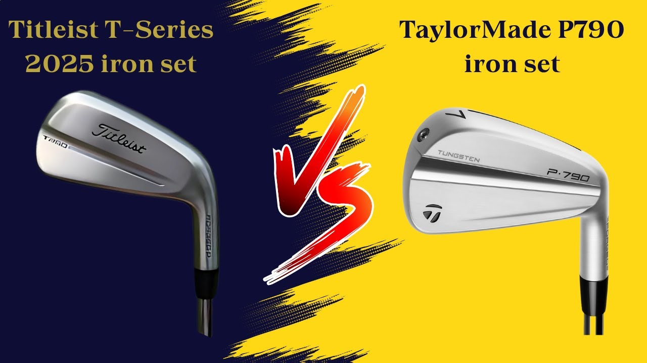 Titleist T Series 2025 iron set vs TaylorMade P790 iron set Review