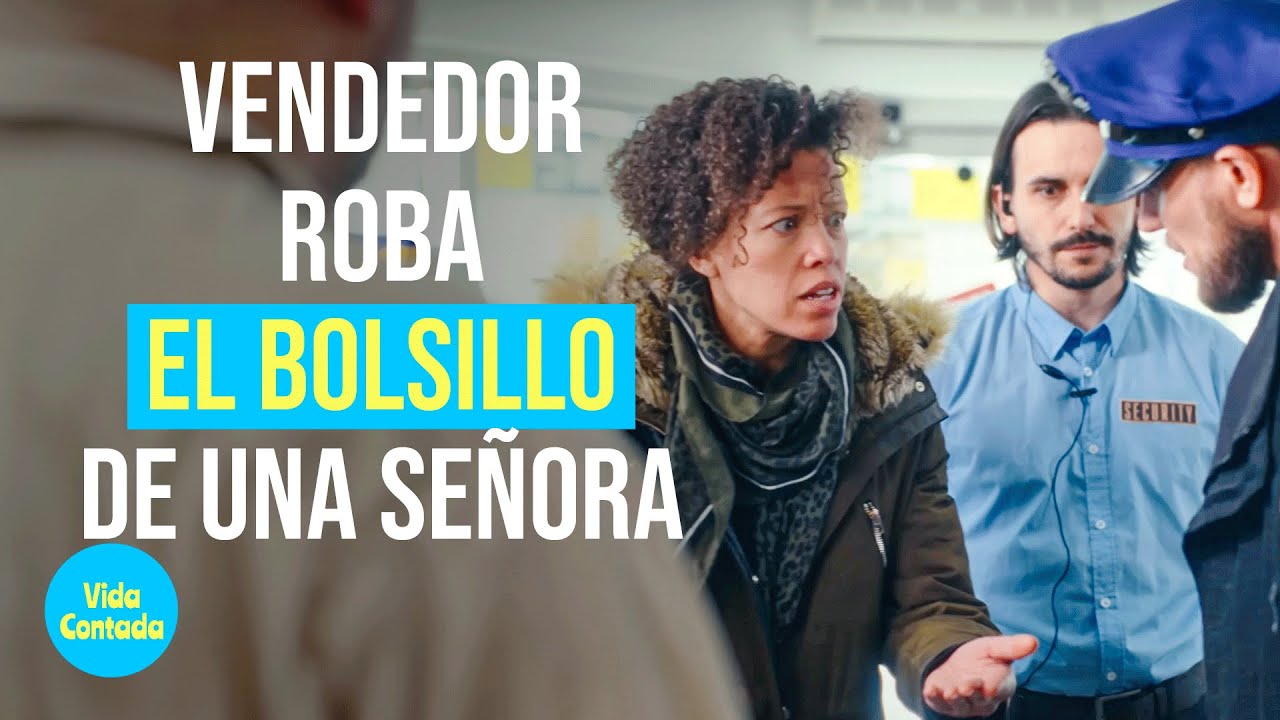 Vendedor roba el bolsillo de una señora l @Vida Contada Inspira