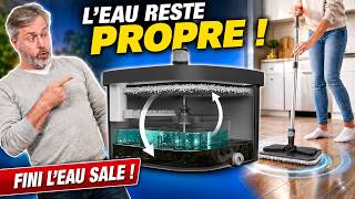 La serpillière innovante avec 2 bacs et essorage rotatif ! [PEARLTV.FR]