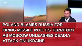 Poland blames Russia for firing missile into its territory as Moscow unleashes deadly at #Shorts