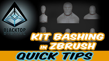 BlackTop Quick Tip - 2 Kit Bashing in ZBrush