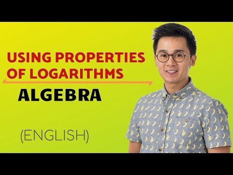 Video lesson: Solving Logarithmic Equations Worksheet (English lesson)