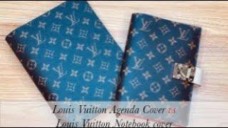 Authentic LOUIS VUITTON Monogram Agenda MM Notebook Cover #17781