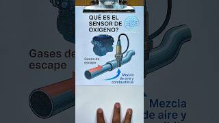 🚗 Así trabaja el sensor de oxígeno y pocos lo explican así! #mecanica #sensor #motor #mechanical