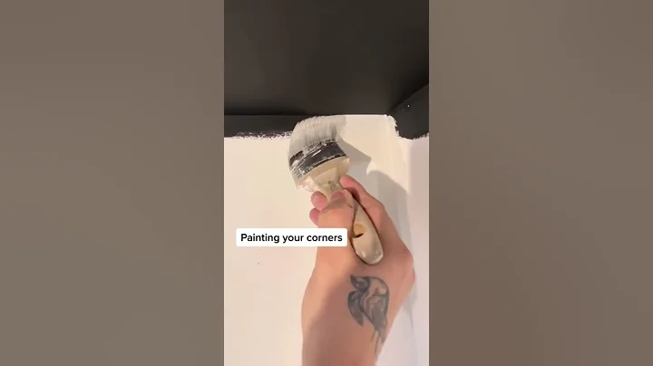 How you paint corners #painting #tips #hacks #satisfying #ytshorts