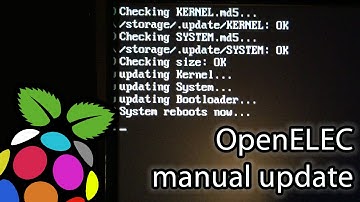 How to perform OpenELEC manual update (XBMC, RaspberryPi)