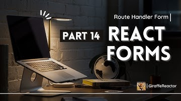 React Forms (Nextjs + TypeScript) | Route Handler Form| Part 14