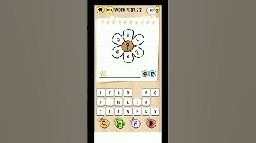 Brain Test: Tricky Word WORD PETALS - 2 || Walkthrough Gameplay || #shorts