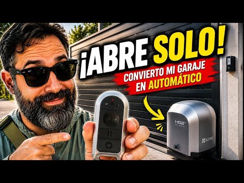 I installed an automatic garage door and it's incredible! EZVIZ HG2 400