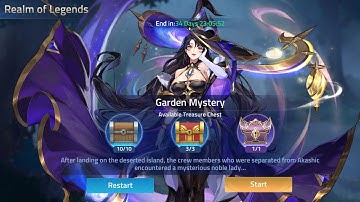 Garden Mystery (Realm of Legends Chapter) MLA: WALKTHROUGH