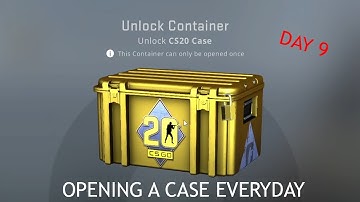 Day 9 of opening a CS:GO case everyday