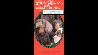 Opening to Little House on the Prairie A Christmas They Never Forgot 1990 VHS (Canadian Copy, HGV)