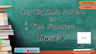 Rhythmic Pattern sa 2/4 time signature #music4 #ClassroomObservation #MELC-Based
