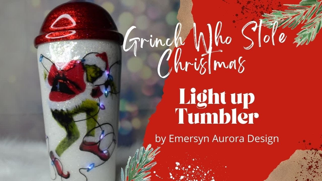 These Custom Light Up Tumblers Will Help Make The Holiday Season Bright