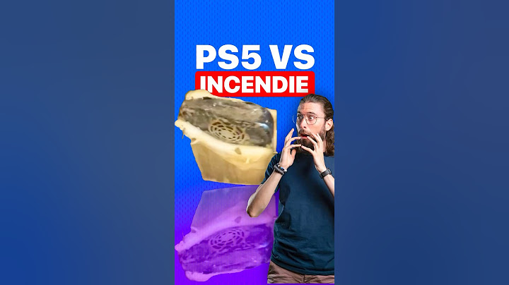 CETTE PS5 A SURVÉCU À UN INCENDIE😱