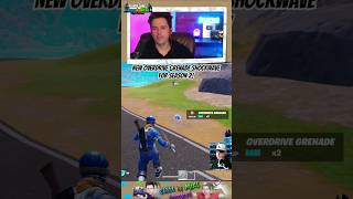NEW OVERDRIVE GRENADE SHOCKWAVE FOR SEASON 2 IN FORTNITE! #shorts #fortnite #fortniteclips