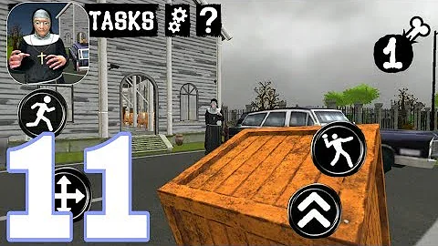 Nun Neighbor Escape From Evil - Levels 11 Gameplay Walkthrough PART 11 (iOS, Android)