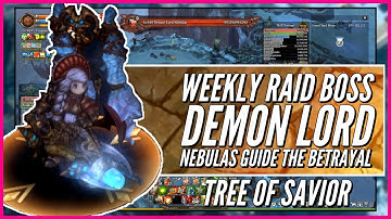 Weekly Raid Boss: Nebulas Guide - The Betrayal | Tree of Savior