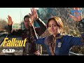 Lucy and Maximus Cross The Bridge | Fallout | Prime Video