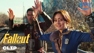 Lucy and Maximus Cross The Bridge | Fallout | Prime Video