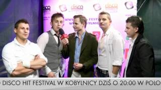CLIVER - wywiad 2 - Disco Hit Festival Kobylnica 2011