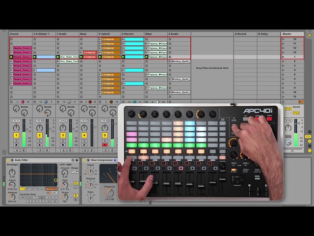 DJ контроллер AKAI APC40 MKII MIDI